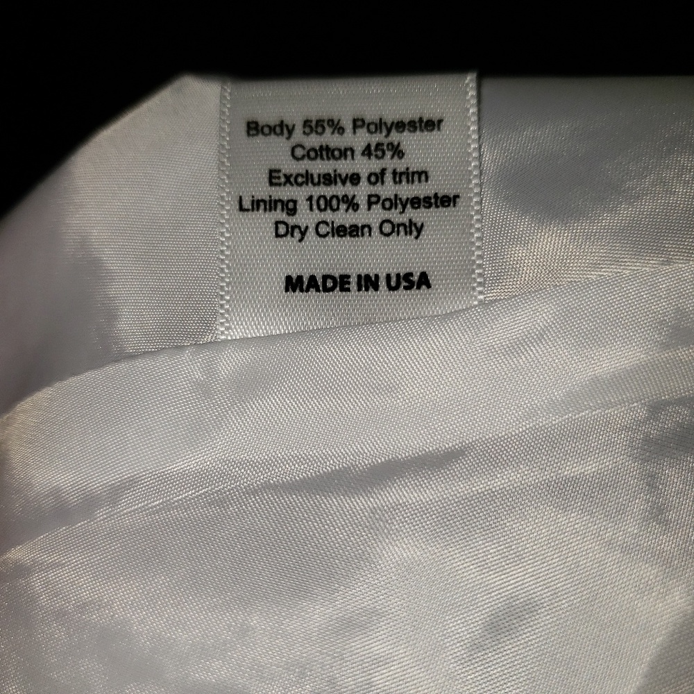 NWT Lauren James Sz Small Green White Dress - Picture 5 of 5